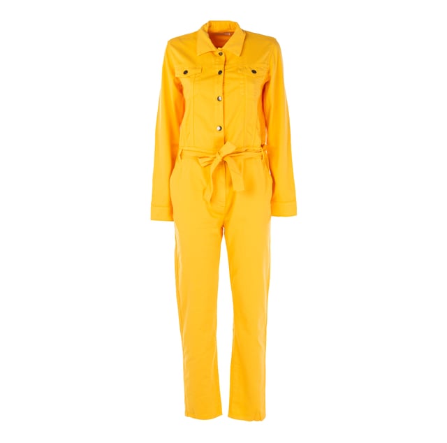 Ontdek de denim jumpsuit voor dames van REIGN, gemaakt van hoogwaardig denim voor duurzaamheid en comfort. Het moderne ontwerp wordt versterkt door een tailleband die de taille definieert en het silhouet benadrukt. Perfect om een casual look met gemak om te toveren in een elegantere look.