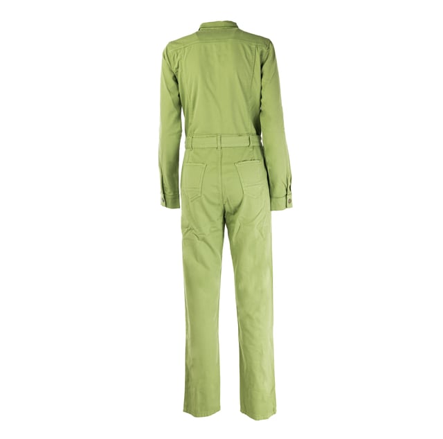 Ontdek de denim jumpsuit voor dames van REIGN, gemaakt van hoogwaardig denim voor duurzaamheid en comfort. Het moderne ontwerp wordt versterkt door een taillebepalende riem die het silhouet benadrukt. Perfect om een casual look met gemak om te toveren in een elegantere look.