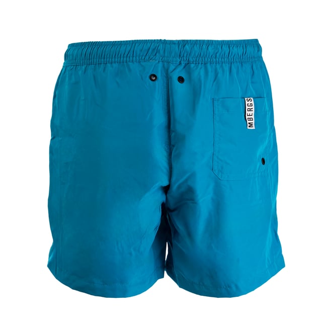 Entdecken Sie die Medium Boardshort für Herren von BIKKEMBERGS. Sie ist aus hochwertigen Materialien gefertigt und mit dem Markenlogo auf dem rechten Bein versehen.einen Hauch von sportlichem und elegantem Stil. Perfekt für einen raffinierten Look am Strand.