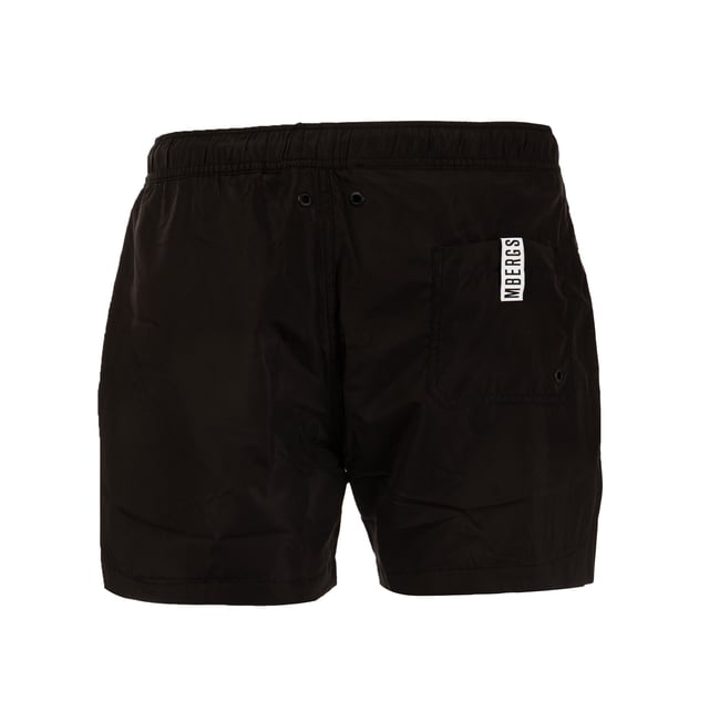 Entdecken Sie einen einzigartigen Stil mit dem Modell Short Boardshort von BIKKEMBERGS. Dieses Modell zeichnet sich durch ein unifarbenes Muster aus, das ihm eine zeitlose Eleganz verleiht,das durch ein markantes Detail am rechten Bein aufgewertet wird.