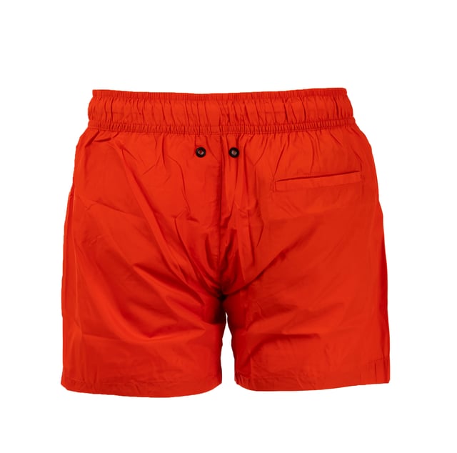 Eleganz und Raffinesse treffen bei der Boardshort von BIKKEMBERGS auf sportlichen Geist. Charakteristisch für dieses Modell ist die unifarbene Farbe, die Nüchternheit ausstrahlt, Dieses Modell zeichnet sich durch ein markantes Detail am Gummiband mit dem Logo der Marke aus, das dem Gesamtbild einen Hauch von Klasse verleiht.
