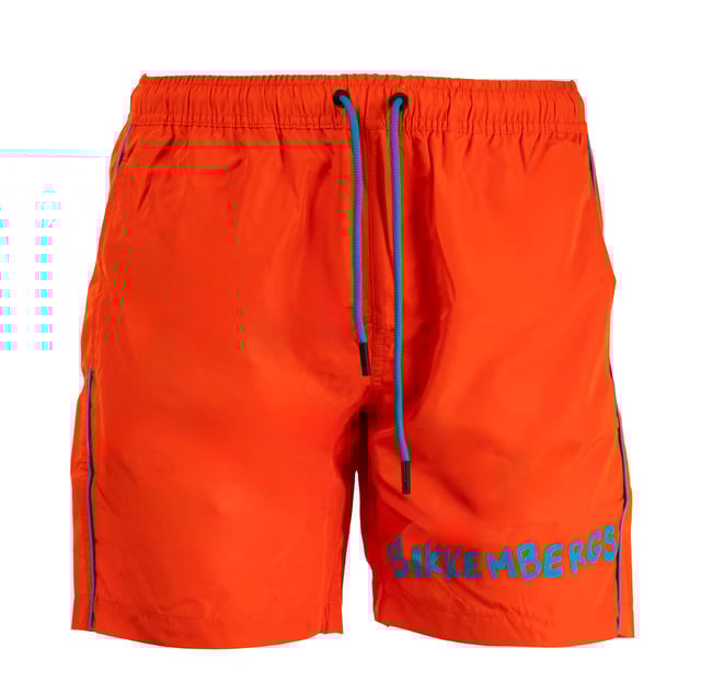 Entdecken Sie die Medium Boardshort für Herren von BIKKEMBERGS. Sie ist aus hochwertigen Materialien gefertigt und trägt das Markenlogo auf dem rechten Bein.einen Hauch von sportlichem und elegantem Stil. Perfekt für einen raffinierten Look am Strand.