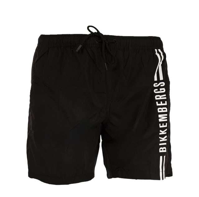 Verleihen Sie Ihrem Sommerlook einen Hauch von sportlicher Eleganz mit dem Modell Medium Boardshort von BIKKEMBERGS. Dieses unifarbene Modell ist mit der markantenLogo-Grafik auf dem rechten Bein verziert und bietet einen unaufdringlichen, aber erkennbaren Stil. Perfekt für den Mann, der ein einfaches, aber auffälliges Design sucht.