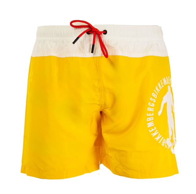 Entdecke den Sommer mit Stil mit dem Modell Medium Boardshort von BIKKEMBERGS. Dieses unverzichtbare Modell ist mit einer markanten Grafik des Markenlogos auf demrechten Bein und verleiht ihm einen unverwechselbaren Charakter. Das schlichte, aber elegante zweifarbige Muster macht diese Boardshort vielseitig und passend für jedeSommer geeignet. Sie ist aus hochwertigen Materialien gefertigt, die sowohl im als auch außerhalb des Wassers für Komfort und Haltbarkeit sorgen. Perfekt für den modernen Mann, der einen raffinierten Lookund sportlichen Look sucht.