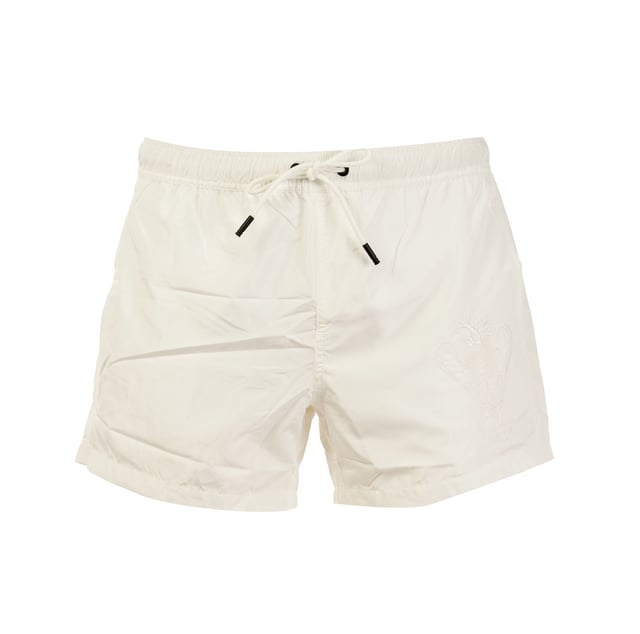 Entdecken Sie einen einzigartigen Stil mit dem Modell Short Boardshort von BIKKEMBERGS. Dieses Modell zeichnet sich durch ein unifarbenes Muster aus, das ihm eine zeitlose Eleganz verleiht,das durch ein markantes Detail am rechten Bein aufgewertet wird.