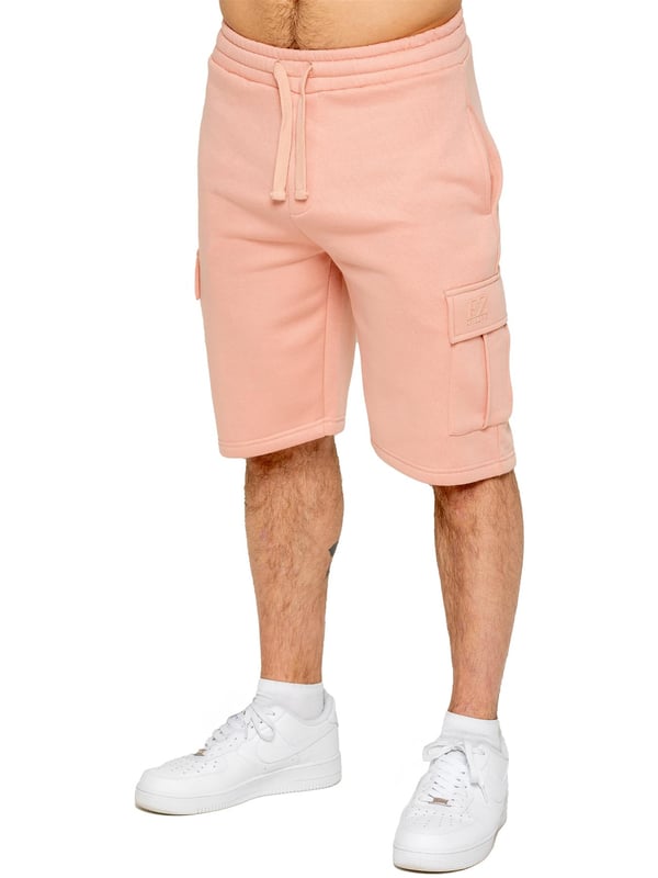 Enzo Mens T-Shirt Tracksuit Set With Shorts. Crew Neck Short Sleeve T-Shirt. Soft, Comfortable, Regular Fit Top. Features EZ Logo Printed On Chest. Paired With Enzo Cargo Shorts. Elasticated Waistband With Adjustable Drawstring. Features 2 Side Pockets and 2 Cargo Pockets.