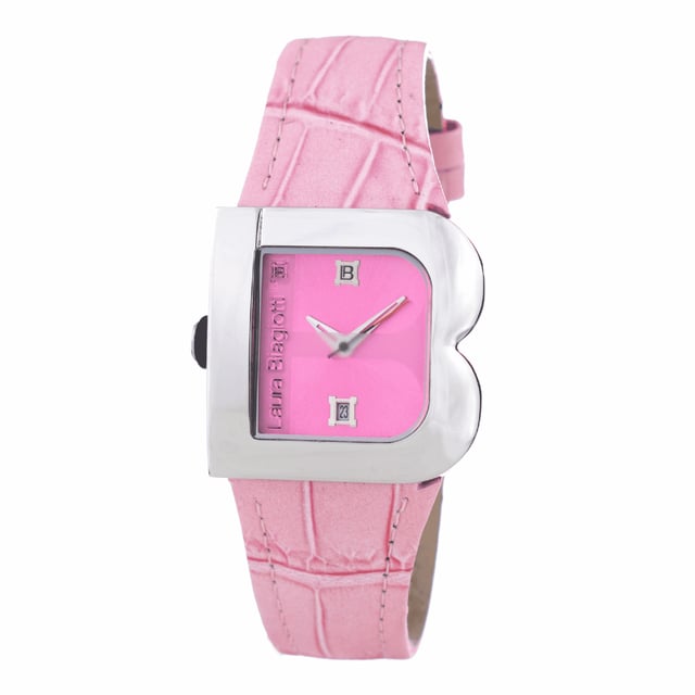 Laura Biagiotti Dameshorloge Kwarts Zilver• Materiaal kastdeksel: Staal• Soort glas: Mineraal• Materiaal Band: Leer• Kleur kast: Zilver• Waterdichtheid: 0 m (0 ATM)• Diameter: 33 mm