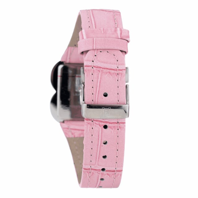 Laura Biagiotti Dameshorloge Kwarts Zilver• Materiaal kastdeksel: Staal• Soort glas: Mineraal• Materiaal Band: Leer• Kleur kast: Zilver• Waterdichtheid: 0 m (0 ATM)• Diameter: 33 mm