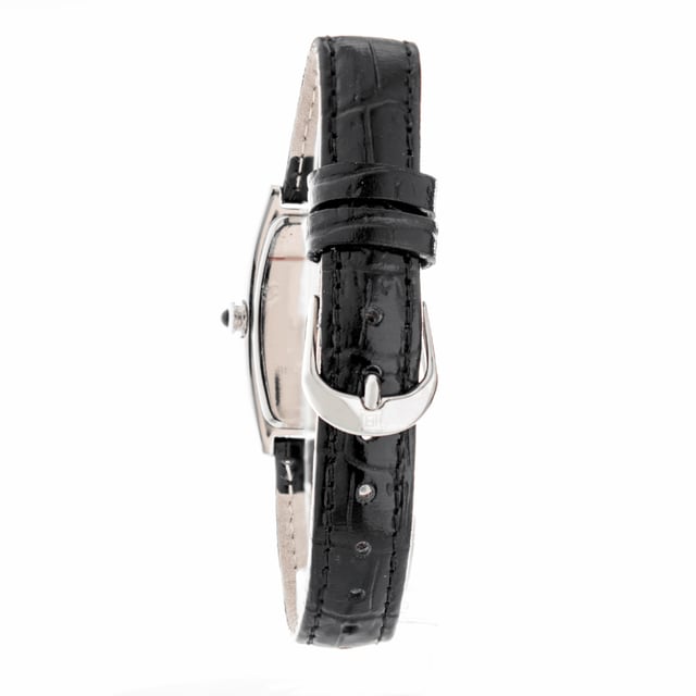 Laura Biagiotti LB0010L-01 - Damenuhr Quarz aus Edelstahl• Material: Edelstahl• Glas: Mineral• Armband: Leder• Farbe: Silber• Wasserbeständigkeit: 0 m (0 ATM)• Gehäusegröße: 23 mm