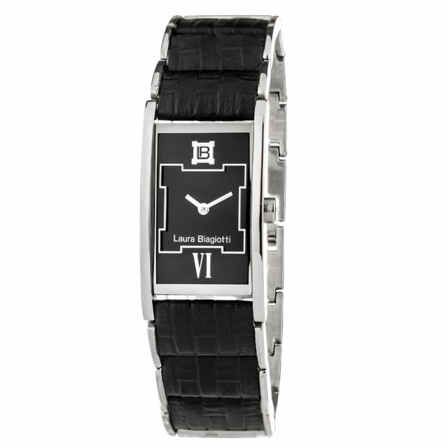 Laura Biagiotti Dameshorloge Kwarts Zilver• Materiaal kastdeksel: Staal• Soort glas: Mineraal• Materiaal Band: Roestvrij Staal• Kleur kast: Zilver• Waterdichtheid: 0 m (0 ATM)• Diameter: 23 mm