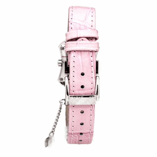 Laura Biagiotti Dameshorloge Kwarts Zilver• Materiaal kastdeksel: Staal• Soort glas: Mineraal• Materiaal Band: Leer• Kleur kast: Zilver• Waterdichtheid: 0 m (0 ATM)• Diameter: 22 mm