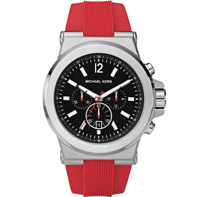 Michael Kors MK8169 - Unisex Uhr Quarz aus Edelstahl• Material: Edelstahl• Glas: Mineral• Armband: Gummi• Farbe: Silber• Wasserbeständigkeit: 100 m (10 ATM)• Gehäusegröße: 48 mm
