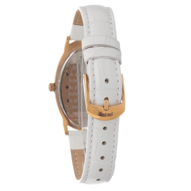 FOLLI FOLLIE WF2B012STWA Uhr Frau Quarz• Material: Edelstahl• Glas: Mineral• Armband: Leder• Farbe: Rosegold• Wasserbeständigkeit: 0 m (0 ATM)• Gehäusegröße: 28 mm