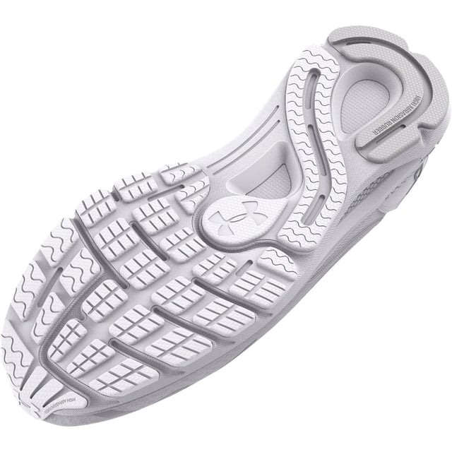 Best for: Everyday runs with a light feelEngineered mesh upper with seamless forefoot for comfort & breathabilityExternal heel counter for lightweight structure & added lockdown3D-molded sockliner cradles the foot for enhanced step-in comfortResponsive UA HOVR™ cushioning reduces impact  returns energy & helps propel you forwardCombination of carbon rubber & blown rubber in the outsole for strategic durability & lightweight reboundUpdated outsole design has flexibility where you need it & disperses impact efficiently for a smooth ride