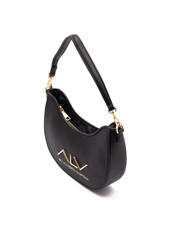 Bolso bandolera para mujer. El cierre es con cremallera. Los bolsillos internos son dos con cremallera y dos abiertos. Los bolsillos externos están ausentes. La bandolera es extraíble en cadena. El asa es extraíble en piel. Hay un compartimento interno. El material externo es 100%PU. Internamente es 100% Poliéster. Medidas: 25x16x6 cm. Producto de moda