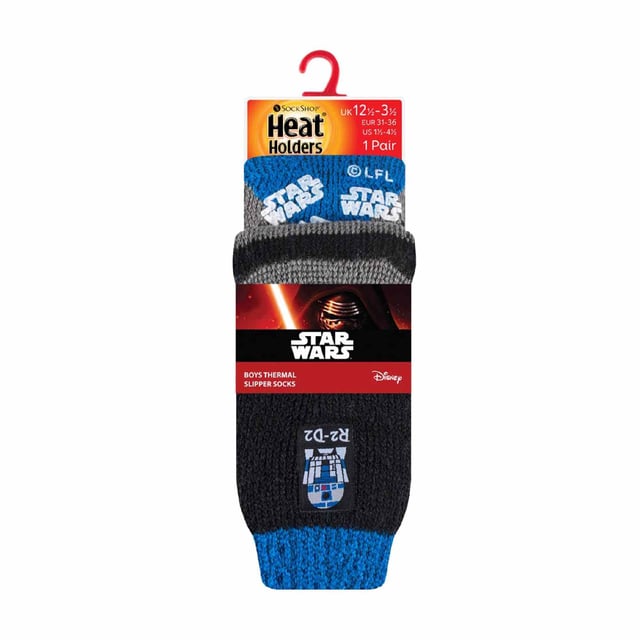 Heat Holders - Calcetines zapatillas de cine y TV para niños: Heat Holders es la marca de calcetines térmicos por excelencia, y tienen calcetines para todas las ocasiones. Tanto si quieres mantener los pies calientes mientras ves el próximo episodio de tu serie favorita, como si quieres lucir unas zapatillas en tus próximas vacaciones, tenemos lo que necesitas. Sean cuales sean tus gustos en cuanto a personajes o historias de cine y televisión, tenemos algo para ti: desde Batman y La Bella y la Bestia hasta Olaf y la Princesa de Frozen. ¿O tal vez te gusta Marvel? También lo tenemos: Capitán América, Hulk, Spiderman y muchos más. ¿Eres fan de Harry Potter? Tenemos estilos para niños y niñas para que todos puedan unirse a la diversión. Y, por supuesto, Star Wars. ¿Cómo olvidar a nuestros queridos R2-D2 / C3-P0? Incluso tenemos calcetines de los Minions Jailbird. En Heat Holders nos aseguramos de que cada día sea una aventura, así que tanto si quieres disfrazarte de tu personaje favorito en Halloween como si prefieres descansar en zapatillas de casa un sábado por la noche (o ambas cosas), no dejes de echar un vistazo a nuestra increíble selección de calcetines temáticos de cine y televisión.