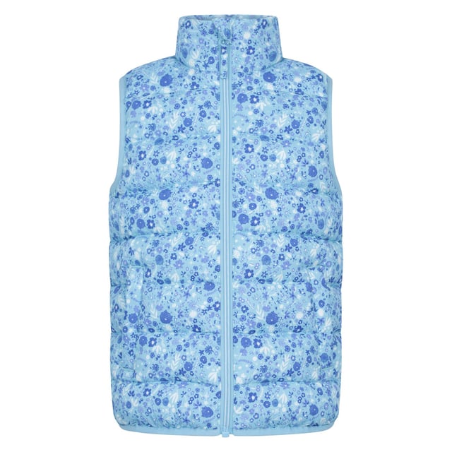 100% Polyester. Vulling: Microvezel. Ontwerp: Bloemen. Stoftechnologie: Duurzame Waterafstotende Finish, Waterafstotend. Kinbeschermer, gewatteerd. Hals: Trechterhals. Mouwtype: Mouwloos. Zakken: 2 Zijzakken. Bevestiging: Volledige ritssluiting. Opgelet: Verwijderd houden van vuur. 11-12 jaar: 30,5 in. 2-3 jaar: 21,5 in. 5-6 jaar: 24 in. 3-4 jaar: 22,5 in. 7-8 jaar: 26 in. 9-10 jaar: 28,5 in. 13 Jaar: 33 in.