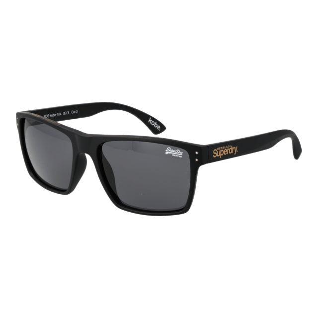 Gender: Men
Main color: Black
Frame color: Black
Frame material: Polycarbonate
Lenses color: Grey
Lenses material: Plastic
Filter category: 3
Lenses effect: No Extra
Protection: 100% UVA & UVB
Size: 56-17-141
Lenses width: 56
Lenses height: 42
Bridge width: 17
Frame width: 140
Temples length: 141
Style: Rectangle
Rim style: Full-Rim
Spring hinge: No
Extra: No extra
Shipment includes: Branded case
Country: China