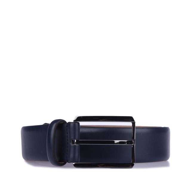 Mens BOSS T-Leo Belt in dark blue.- Made in Italy.- Coord. - TRAFALGAR  THE LEGENDARY.- Luxurious italian  vegetable tanned cow leather.- Nubuck lining.- New iconic design buckle  100% Brass.- Ref: 50441306-401