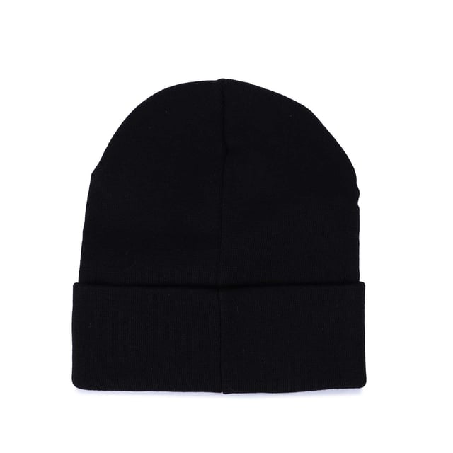 Womens Palm Angels Bear Beanie in black - brown.- Soft wool blend knit.- Turn-up cuff with Bear graphic patch to front.- One size.- 50% Wool  50% Acrylic.  Detail: 40% Wool  40% Acrylic  20% Polyester.  Dry clean only.- Ref: PWLC0090011060