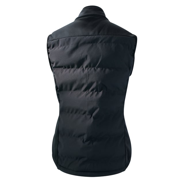 Chaleco híbrido impermeable y de peso medio para mujer de Heat Holders®: Bienvenido al chaleco híbrido de peso medio y resistente al agua de Heat Holders®, ¡la elección definitiva para el confort invernal! Con su característico forro HeatWeaver®, el calor aumenta con cada uso. Con un peso medio, está hábilmente diseñado para combatir el frío al tiempo que garantiza un confort superior. Ya sea una tarde lluviosa o una mañana helada, la capa exterior resistente al agua garantiza tu comodidad. Nuestro chaleco Hybrid es una obra maestra. Los paneles laterales de forro polar elástico contribuyen a un confort insuperable y a un ajuste perfecto, permitiéndote moverte con libertad y confianza. Los bolsillos laterales con cremallera bien diseñados y los bolsillos interiores adicionales lo hacen superpráctico, ayudándote a proteger tus objetos de valor mientras mantienes las manos libres. Disponible exclusivamente en el versátil tono negro, el chaleco Ladies Heat Holders® Hybrid Gilet es un gran complemento para tu armario de invierno. Asegúrese de consultar nuestra guía de tallas antes de la compra, ya que le garantiza un ajuste perfecto. Confeccionado en 100% poliéster en toda la prenda -piel, forro y relleno-, este chaleco ofrece la combinación ideal de durabilidad, flexibilidad y calidez. Y cuando se trata de su mantenimiento, es tan sencillo como meterlo en la lavadora a 40 °C. Sólo recuerda, nada de secadora. Recuerda, nada de secadora. Aumenta tu confort invernal con este chaleco Heat Holders®.