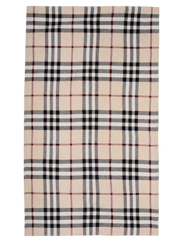 100% algodón; Toalla Burberry;  Modelo: 8074219;  Mano de obra de alta calidad;  100% algodón;  Dimensiones (cm): 165 x 100