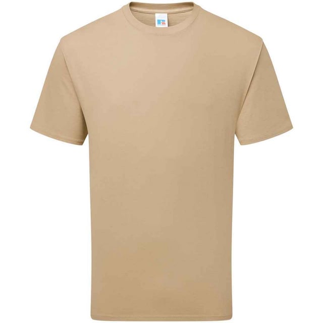 100% Ringspun Cotton. Design: Plain. Neckline: Crew Neck, Knitted, Ribbed. Sleeve-Type: Short-Sleeved. Fabric Technology: Durable. Taped Shoulders, Tubular. 180gsm. Sustainability: Better Cotton Initiative, Oeko-Tex Standard 100 Certified, WRAP Certified. XS: 36 in. S: 38 in. M: 40 in. L: 42 in. XL: 44 in. XXL: 46 in. 3XL: 48 in. 4XL: 50 in.