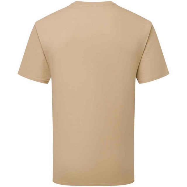 100% Ringspun Cotton. Design: Plain. Neckline: Crew Neck, Knitted, Ribbed. Sleeve-Type: Short-Sleeved. Fabric Technology: Durable. Taped Shoulders, Tubular. 180gsm. Sustainability: Better Cotton Initiative, Oeko-Tex Standard 100 Certified, WRAP Certified. XS: 36 in. S: 38 in. M: 40 in. L: 42 in. XL: 44 in. XXL: 46 in. 3XL: 48 in. 4XL: 50 in.