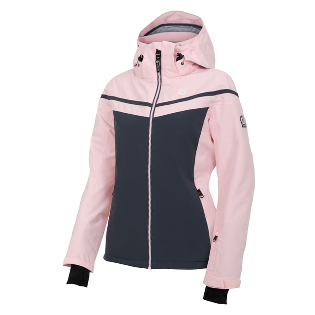 100% Polyester. Filling: Recycled. Fabric: Recycled. Lining: Recycled Polyester. Design: Contrast Detail, Logo. Fabric Technology: ARED 30/30, Breathable, Durable, PFC Free, PFOA Free, PFOS Free, Stretch, Water Repellent, Waterproof. Cuff: Adjustable. Articulated Sleeve, Gel Grip, High Warmth, Inner Sleeve Cuff, Integrated Snowskirt, Scrim Back Panel, Taped Seams. Neckline: Hooded. Sleeve-Type: Long-Sleeved. Hood Features: Adjustable, Foldable. Pockets: 1 Internal Pocket, Mesh Lined, 2 Lower Pockets, Zip, Ski Pass Pocket. Fastening: Full Zip. Hem: Adjustable. Contents: 1 Cloth Wipe. 8 UK: 32 in. 10 UK: 34 in. 12 UK: 36 in. 14 UK: 38 in. 20 UK: 44 in. 18 UK: 43 in. 16 UK: 40 in.