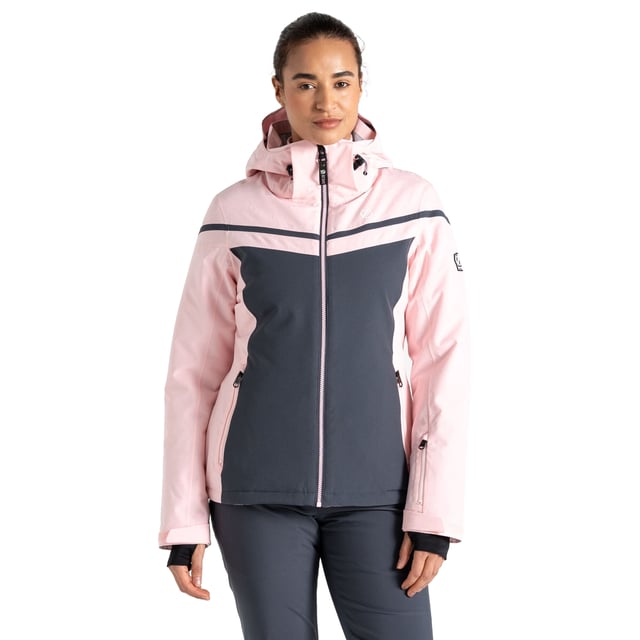 100% Polyester. Filling: Recycled. Fabric: Recycled. Lining: Recycled Polyester. Design: Contrast Detail, Logo. Fabric Technology: ARED 30/30, Breathable, Durable, PFC Free, PFOA Free, PFOS Free, Stretch, Water Repellent, Waterproof. Cuff: Adjustable. Articulated Sleeve, Gel Grip, High Warmth, Inner Sleeve Cuff, Integrated Snowskirt, Scrim Back Panel, Taped Seams. Neckline: Hooded. Sleeve-Type: Long-Sleeved. Hood Features: Adjustable, Foldable. Pockets: 1 Internal Pocket, Mesh Lined, 2 Lower Pockets, Zip, Ski Pass Pocket. Fastening: Full Zip. Hem: Adjustable. Contents: 1 Cloth Wipe. 8 UK: 32 in. 10 UK: 34 in. 12 UK: 36 in. 14 UK: 38 in. 20 UK: 44 in. 18 UK: 43 in. 16 UK: 40 in.