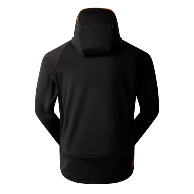 92% Recycled Polyester, 8% Elastane. Fabric: Core Stretch, Textured. Design: Contrast Sleeves, Logo. Pockets: 2 Side Pockets, Zip. Neckline: Hooded. Sleeve-Type: Long-Sleeved, Raglan. Fabric Technology: Antibacterial, Chemical Free, Ilus Stretch, Odour Control. Sun Rating: UPF 50+. Fit: Snug Fit. 240gsm. Hood Features: Grown On Hood, Stretch Binding. S: 38 in. M: 40 in. L: 42 in. XL: 44 in. XXL: 47 in. 3XL: 50 in.