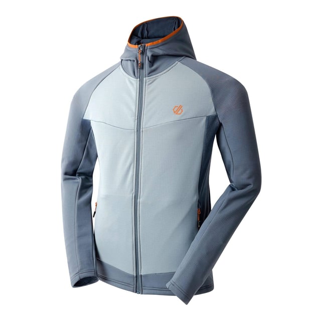 92% Recycled Polyester, 8% Elastane. Fabric: Core Stretch, Textured. Design: Contrast Sleeves, Logo. Pockets: 2 Side Pockets, Zip. Neckline: Hooded. Sleeve-Type: Long-Sleeved, Raglan. Fabric Technology: Antibacterial, Chemical Free, Ilus Stretch, Odour Control. Sun Rating: UPF 50+. Fit: Snug Fit. 240gsm. Hood Features: Grown On Hood, Stretch Binding. S: 38 in. M: 40 in. L: 42 in. XL: 44 in. XXL: 47 in. 3XL: 50 in.