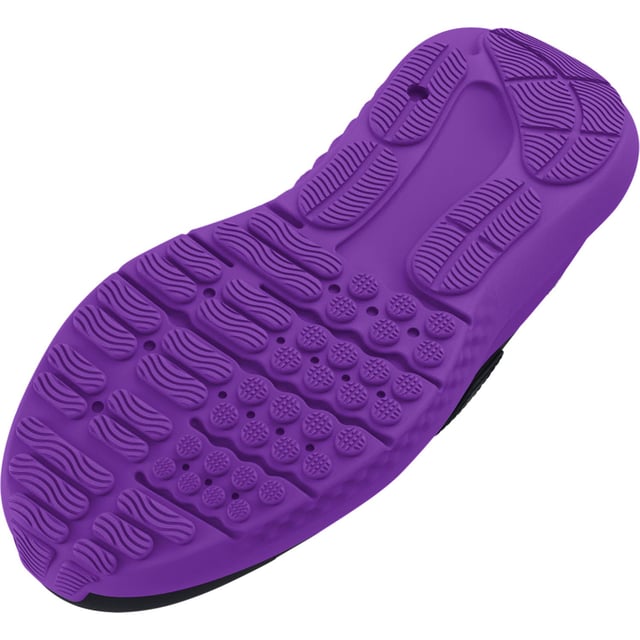 Girl's Under Armour Juniors Pre-School Surge 4 AC Running Shoes in Black Girl's Under Armour Juniors Pre-School Surge 4 AC Running Shoes. These shoes are going to feel cushioned and comfortable, but also light and breathable. Why? Because when you never slow down, that's what you need.- Lightweight, breathable mesh upper.- TPU heel overlay for added durability and support.- Adjustable hook and loop strap closure for easy on and off.- Full-length EVA sockliner for added comfort and a custom fit.- Cushioned EVA midsole for all-day comfort.- Lightweight, durable outsole. Ref: 3027109002.