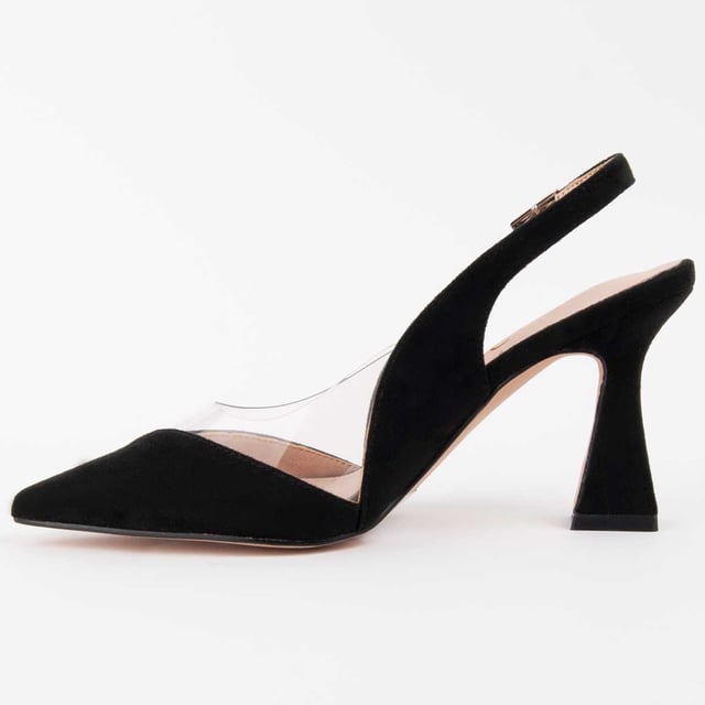 Hakken schoenen voor dames. 100% natuurlijke leren inlegzool. Comfortabele pasvorm. Gemaakt door andere merken voor ons merk. Ongeveer 8 cm hak