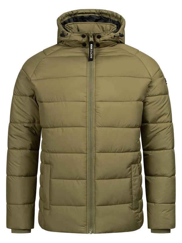 Arctic Seven Herren Steppjacke – Wind- & wasserabweisende Winterjacke mit abnehmbarer Kapuze
Die Arctic Seven Herren Steppjacke kombiniert modernes Design mit Funktionalität – ideal für Herbst und Winter. Das leichte Futter, die Fleece-Innenseite im Rücken und die abnehmbare Kapuze bieten angenehme Wärme und Schutz vor Wind.

✔ Wind- & wasserabweisend
✔ Abnehmbare Kapuze mit Gummizug
✔ Hoher Kragen & Rippbündchen
✔ Seitliche & Innentaschen mit Fleece
✔ Robuster Reißverschluss mit großem Zipper

Material:
Obermaterial: 100% Polyester
Futter & Wattierung: 100% Polyester