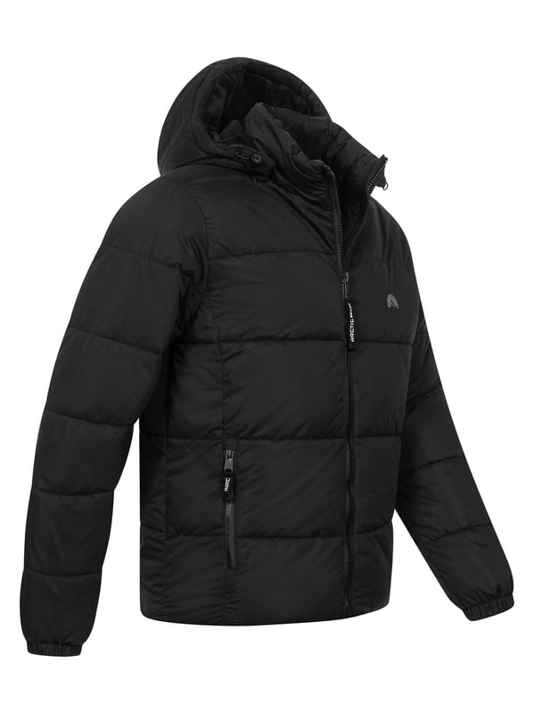 Arctic Seven Heren Winterjas – Wind- & Waterafstotende Gewatteerde Jas met Afneembare Capuchon
Deze winterjas van Arctic Seven combineert stijl en functionaliteit op perfecte wijze. De jas is licht van gewicht maar toch warm gevoerd, met een hoge kraag en een afneembare capuchon – ideaal tegen wind en kou.

✔ Wind- & waterafstotend
✔ Afneembare capuchon met elastische trekkoord
✔ Hoge kraag & geribde boorden
✔ Zij- & binnenzakken met fleecevoering
✔ Stevige ritssluiting met grote trekker

Materiaal:
Buitenstof: 100% Polyester
Voering: 100% Polyester
Vulling & isolatie: 100% Polyester