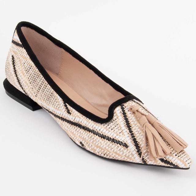 Bailarina casual para mujer. Plantilla de piel 100% natural. Calce cómodo. Fabricado por otras marcas para nuestra marca.