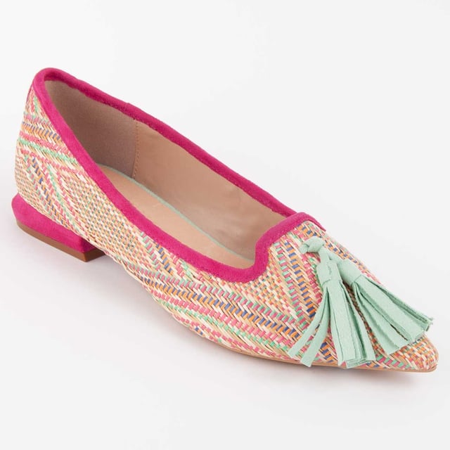 Casual ballet flats for women. 100% natural leather insole. Comfortable fit. Manufactured by other brands for our brand
