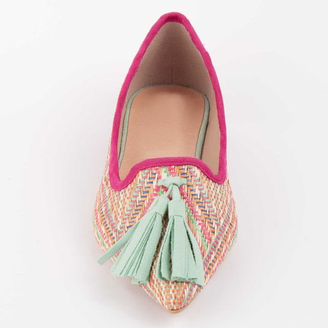 Casual ballet flats for women. 100% natural leather insole. Comfortable fit. Manufactured by other brands for our brand