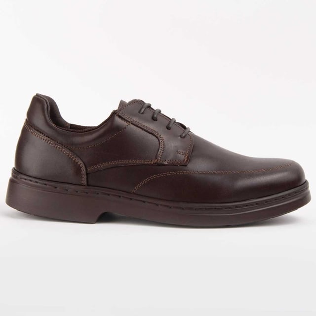Hecho en España. Garantía Purapiel, 10 años de garantía. Zapato cómodo para hombre. Fabricado en cuero 100% natural libre de Cromo VI. Materiales de máxima calidad. Suela de goma antideslizante. Plantilla acolchada. Fabricado por otras marca para nuestra marca.