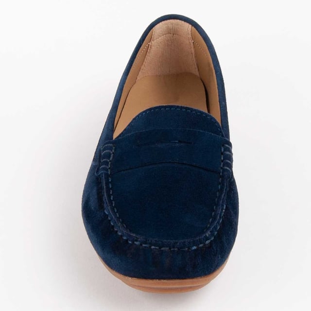Garantía Purapiel, 10 años de garantía. Mocasín casual para mujer. Hecho en piel natural. Calce cómodo. Fabricado por otras marcas para nuestra marca.