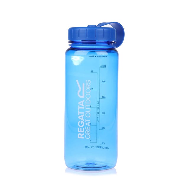 Accessories Regatta Tritan 0.75L Lightweight Bottle in Blue The Regatta 0.75L Tritan Bottle. Hydrate On The Go With The Tritan 0.75L Flip Bottle. The Reusable Drinks Bottle Is Made From BPA-Free Tritan Copolyester.- 0.75L Capacity.- Made From Lightweight Tough Tritan Copolyester.- BPA Free.- Screw-On Lid Attached To Flask.- Comes with measurement markers and screw on lid. Material: 80% Tritan Copolyester Plastic, 20% Polypropylene. Ref: RCE30015.