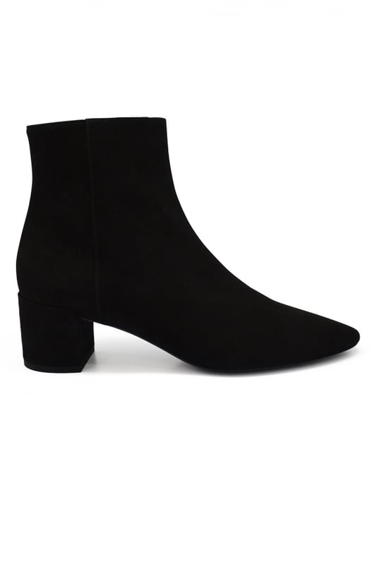 Stiefel Loulou 50 Saint Laurent Wildlem-Reißverschluss.Hohe Ferse 5 cm.Ledersohle.Made in Italy.