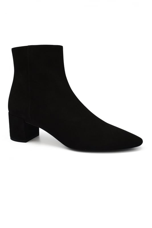 Stiefel Loulou 50 Saint Laurent Wildlem-Reißverschluss.Hohe Ferse 5 cm.Ledersohle.Made in Italy.