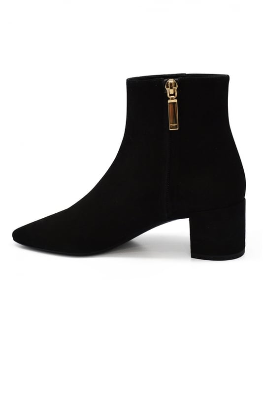 Stiefel Loulou 50 Saint Laurent Wildlem-Reißverschluss.Hohe Ferse 5 cm.Ledersohle.Made in Italy.
