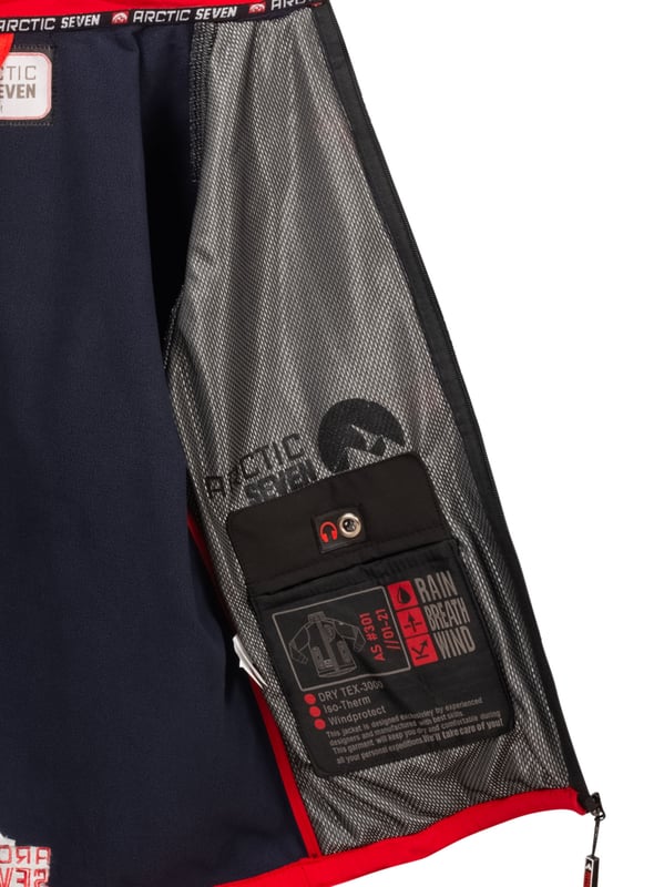 Arctic Seven Herren Softshell Jacke – Wind- & Wasserabweisende Übergangsjacke mit Abnehmbarer Kapuze

Diese funktionale Softshell-Jacke von Arctic Seven kombiniert modernes Design mit hoher Funktionalität. Dank Dry Tex - 3000 Protect ist sie wasserabweisend und wärmeisolierend – perfekt für Outdoor-Aktivitäten. Das leichte Material und der ergonomische Schnitt sorgen für optimalen Tragekomfort.

    Wind- & wasserabweisend – Schutz durch Dry Tex - 3000 Protect

    Hoher Kragen & Daumenlöcher – für besten Schutz vor Wind & Kälte

    Fleecegefütterte Taschen & Innenbereich – für angenehme Wärme

    Kapuze mit Kordelzug – abnehmbar per Reißverschluss

    Reflektierende Details – für bessere Sichtbarkeit im Dunkeln

    Große Arctic Seven Zipper & Patches – modernes Design mit Markenlogo

Material:

    Obermaterial: 96% Polyester, 4% Elasthan

    Innenmaterial: 100% Polyester (Fleece-Futter für zusätzliche Wärme)