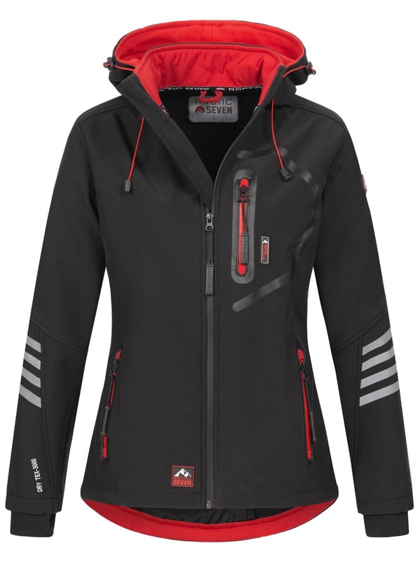 Arctic Seven Softshelljack voor dames - Wind- en waterafstotende outdoorjas met afneembare capuchon

Deze softshell jas van Arctic Seven combineert stijl, functionaliteit en comfort. Dankzij het waterafstotende buitenmateriaal, de hoogwaardige afwerking en het moderne design is het de ideale metgezel voor buitenactiviteiten. De jas heeft een perfecte pasvorm, heeft een licht getailleerde snit en is aan de achterkant langer dan aan de voorkant.

Wind- en waterafstotend voor optimale bescherming

Afneembare capuchon met trekkoord voor flexibele draagmogelijkheden

Hoge kraag met kinbescherming beschermt tegen wind en kou

Ruime zakken met fleece voering – aan de zijkanten, op de borst en aan de binnenkant

Duimgaten en geribbelde manchetten voor extra comfort

Reflecterende details voor betere zichtbaarheid

Materiaal:

Materiaal buitenkant: 96% polyester, 4% elastaan

Materiaal binnenkant: 100% polyester (fleece voering voor warmte)