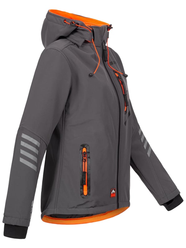 Arctic Seven Softshelljack voor dames - Wind- en waterafstotende outdoorjas met afneembare capuchon

Deze softshell jas van Arctic Seven combineert stijl, functionaliteit en comfort. Dankzij het waterafstotende buitenmateriaal, de hoogwaardige afwerking en het moderne design is het de ideale metgezel voor buitenactiviteiten. De jas heeft een perfecte pasvorm, heeft een licht getailleerde snit en is aan de achterkant langer dan aan de voorkant.

Wind- en waterafstotend voor optimale bescherming

Afneembare capuchon met trekkoord voor flexibele draagmogelijkheden

Hoge kraag met kinbescherming beschermt tegen wind en kou

Ruime zakken met fleece voering – aan de zijkanten, op de borst en aan de binnenkant

Duimgaten en geribbelde manchetten voor extra comfort

Reflecterende details voor betere zichtbaarheid

Materiaal:

Materiaal buitenkant: 96% polyester, 4% elastaan

Materiaal binnenkant: 100% polyester (fleece voering voor warmte)