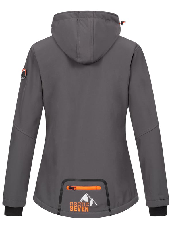 Arctic Seven Softshelljack voor dames - Wind- en waterafstotende outdoorjas met afneembare capuchon

Deze softshell jas van Arctic Seven combineert stijl, functionaliteit en comfort. Dankzij het waterafstotende buitenmateriaal, de hoogwaardige afwerking en het moderne design is het de ideale metgezel voor buitenactiviteiten. De jas heeft een perfecte pasvorm, heeft een licht getailleerde snit en is aan de achterkant langer dan aan de voorkant.

Wind- en waterafstotend voor optimale bescherming

Afneembare capuchon met trekkoord voor flexibele draagmogelijkheden

Hoge kraag met kinbescherming beschermt tegen wind en kou

Ruime zakken met fleece voering – aan de zijkanten, op de borst en aan de binnenkant

Duimgaten en geribbelde manchetten voor extra comfort

Reflecterende details voor betere zichtbaarheid

Materiaal:

Materiaal buitenkant: 96% polyester, 4% elastaan

Materiaal binnenkant: 100% polyester (fleece voering voor warmte)