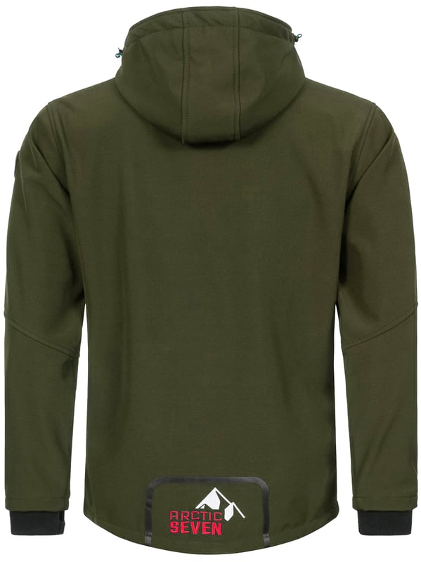 Arctic Seven Softshelljack voor heren - wind- en waterafstotende tussenjas met afneembare capuchon

Dit functionele softshelljack van Arctic Seven combineert modern design met hoge functionaliteit. Dankzij Dry Tex - 3000 Protect is het waterafstotend en warmte-isolerend - perfect voor buitenactiviteiten. Het lichtgewicht materiaal en de ergonomische snit zorgen voor een optimaal draagcomfort.

Wind- en waterafstotend - bescherming door Dry Tex - 3000 Protect

Hoge kraag en duimgaten – voor de beste bescherming tegen wind en kou

Met fleece gevoerde zakken en binnenkant - voor comfortabele warmte

Capuchon met trekkoord – afneembaar met rits

Reflecterende details - voor betere zichtbaarheid in het donker

Grote Arctic Seven Ritsen & Patches – modern design met merklogo

Materiaal:

Materiaal buitenkant: 96% polyester, 4% elastaan

Materiaal binnenkant: 100% polyester (fleece voering voor extra warmte)